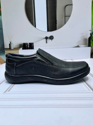 Zapato Casual Caballero Choclo Piel Negra 870