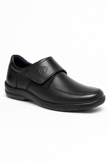 Zapato Escolar Niño 202 Piel Negra Contactel