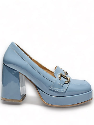 Tacones Leonor Azul