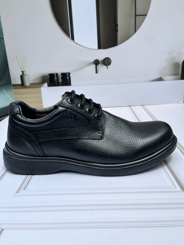 Zapato Casual Caballero Choclo Piel Negra 870