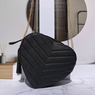 Bolsa Corazón Negro