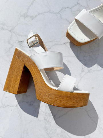 Tacones Irlanda Blanco